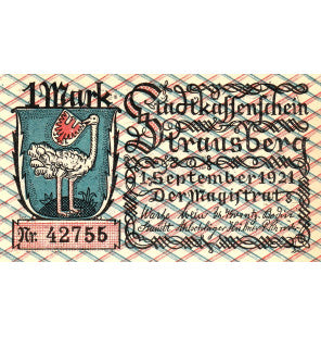 Strausberg Set 6 Notgelds